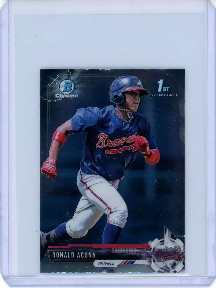 Ronald Acuna Jr 1st shops Bowman Chrome