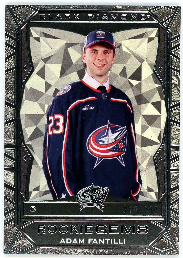 NHL Upper Deck 2023-24 Black Diamond 310/399 Adam Fantilli RG-AF