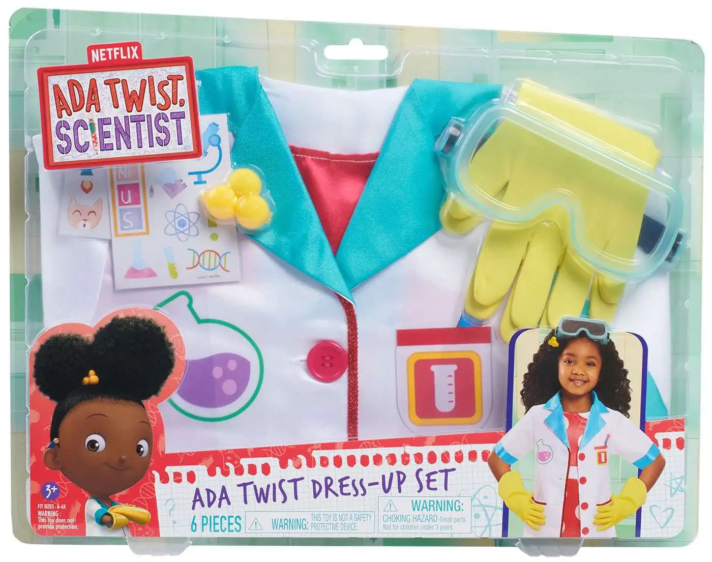 Ada Twist Scientist Ada Twist Dress-Up Set