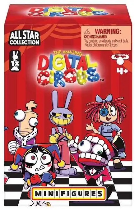Mini Figure The Amazing Digital Circus 2-Inch Mystery Pack [1 RANDOM Character] (Pre-Order ships March)