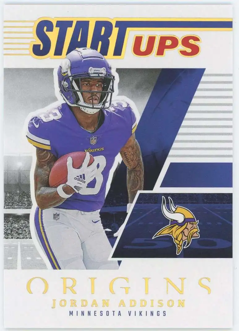 NFL 2023 Panini Origins Start Ups Jordan Addison SU-5 [Rookie]