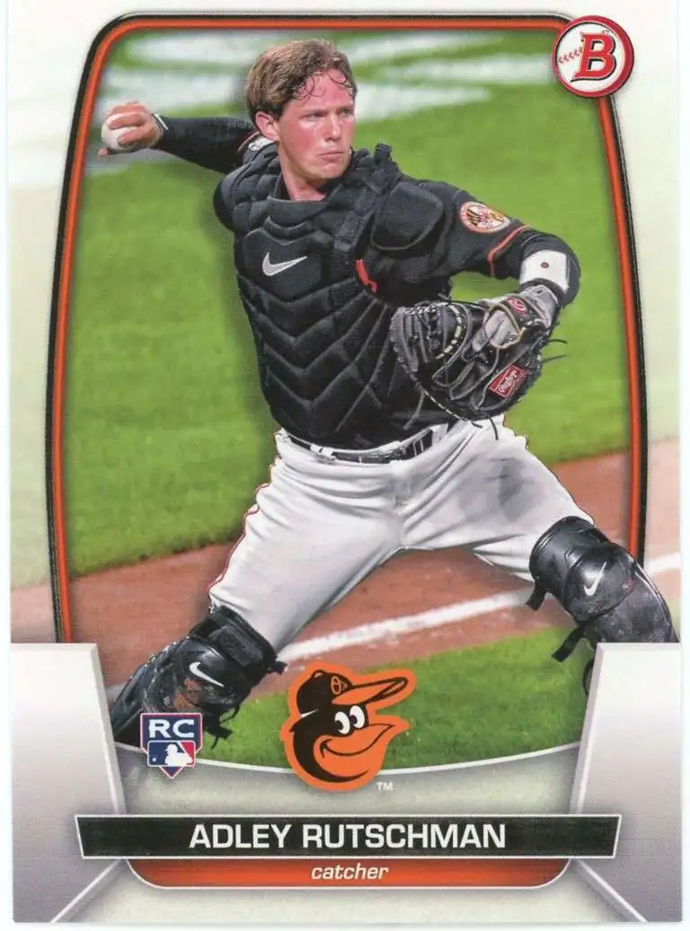 MLB Topps 2023 Bowman Baseball Single Card Adley Rutschman 40 Rookie -  ToyWiz