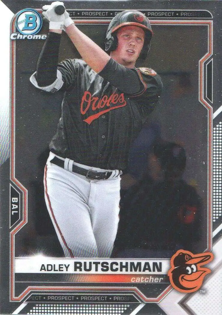MLB Topps 2021 Bowman Chrome Prospects Adley Rutschman BCP-121