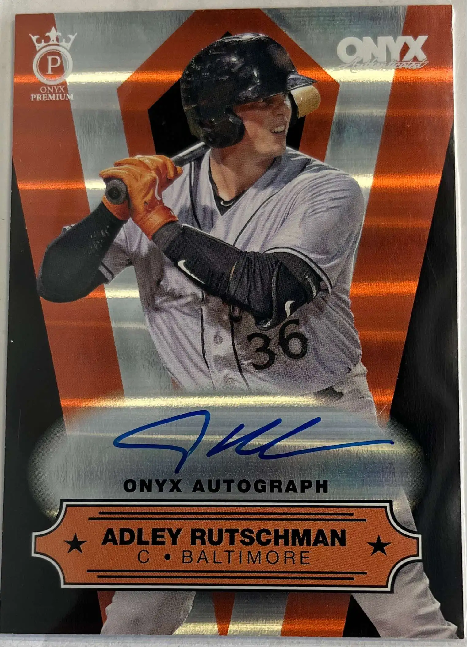 MLB 2022 Onyx Premium Adley Rutschman 257270 Autographed Sports 