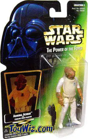 Star Wars Return of the Jedi Power of the Force POTF2 Collection 2 Admiral Ackbar Action Figure [Hologram Card]