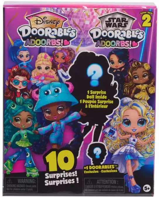Disney Doorables ADOORBS Series 2 5.5 Mystery Pack 1 RANDOM
