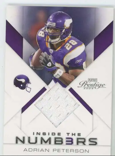 NFL 2009 Playoff Prestige 27/100 Adrian Peterson #7 [Patch]