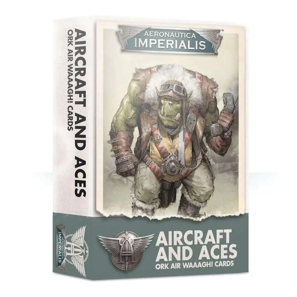 Aeronautica Imperialis Ork Air Waaagh! Aircraft and Aces Cards