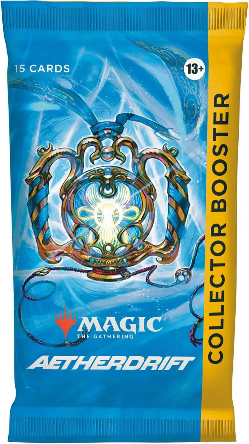 MtG Aetherdrift COLLECTOR Booster Pack [15 Cards]