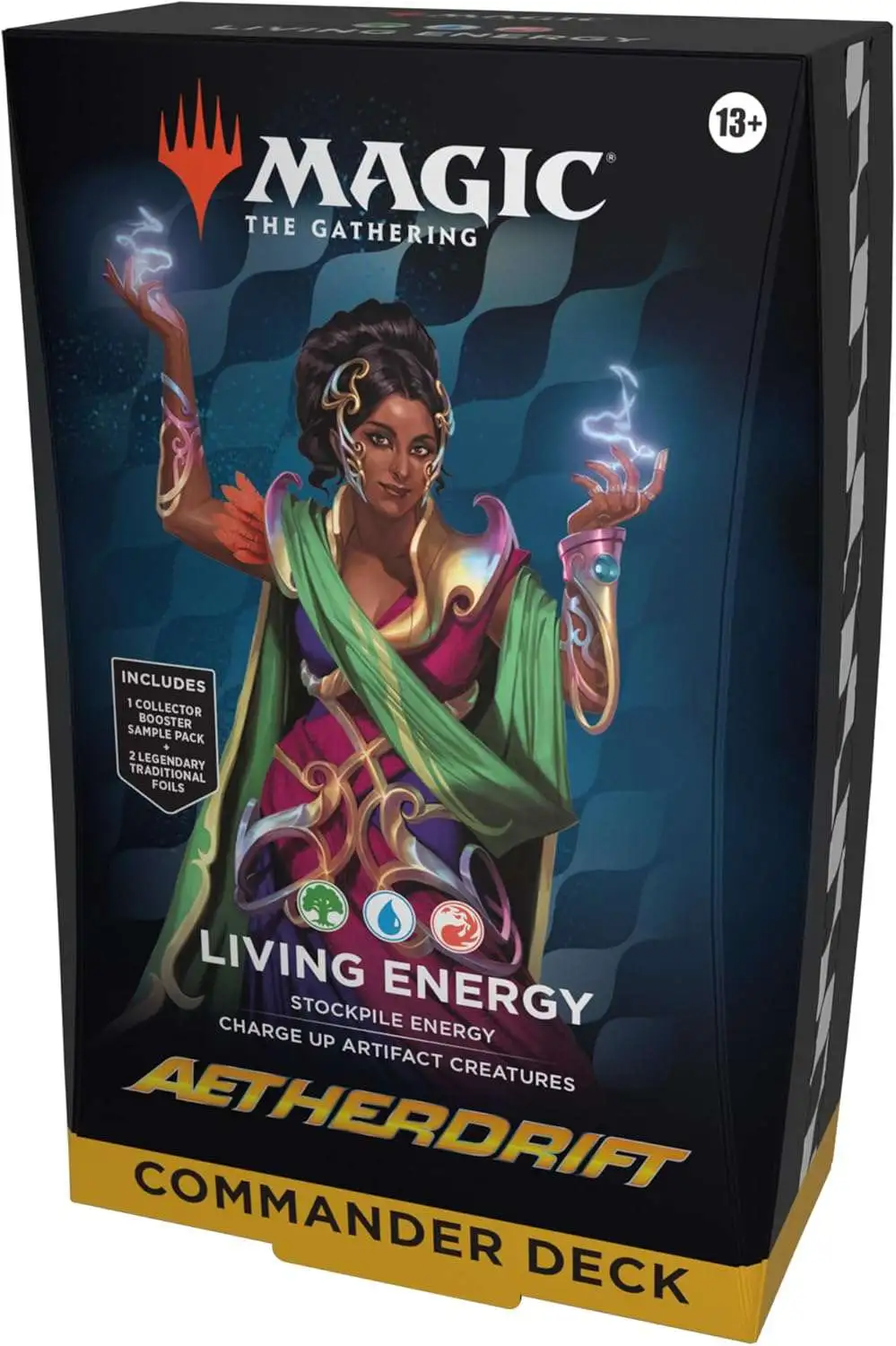 MtG Trading Card Game Aetherdrift Living Energy Commander Deck