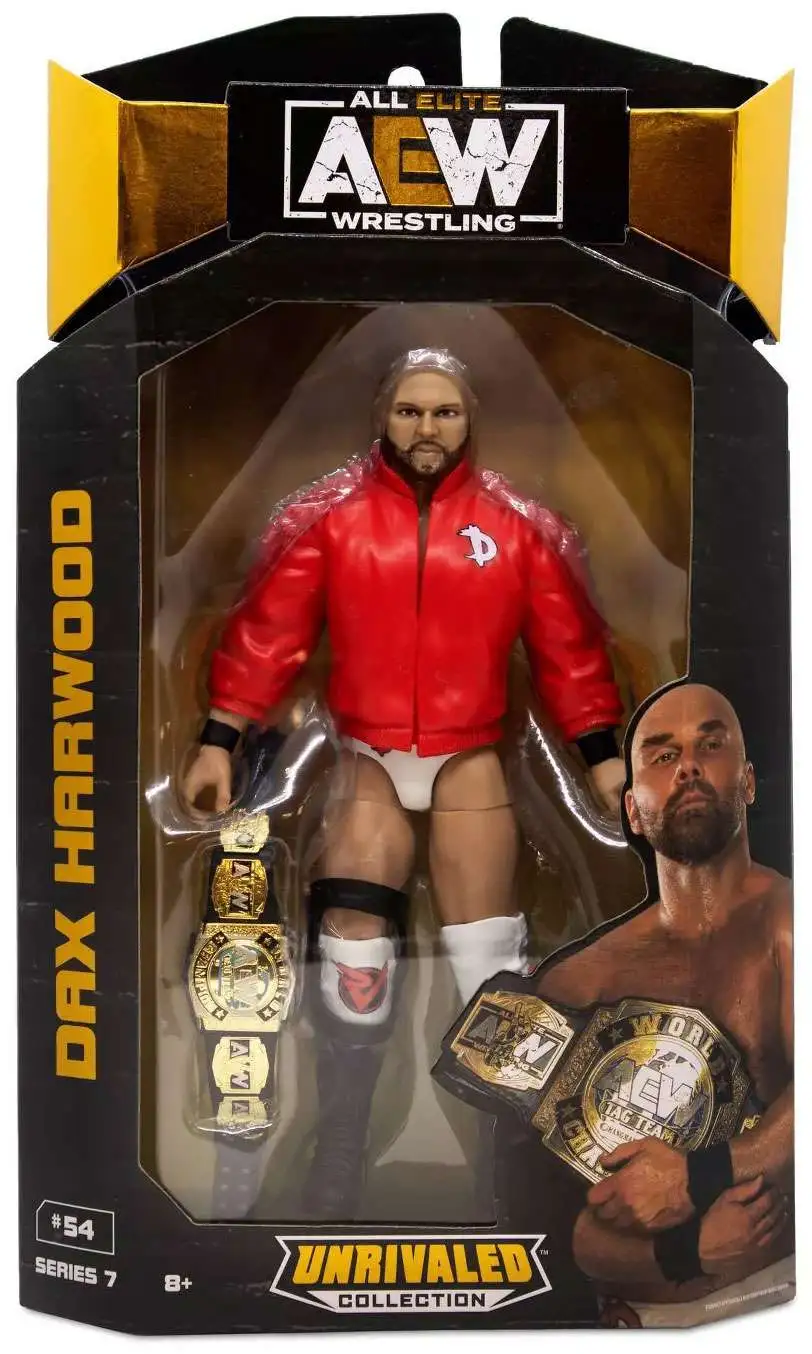 AEW All Elite Wrestling Unrivaled Collection Series 7 Dax Harwood Action Figure