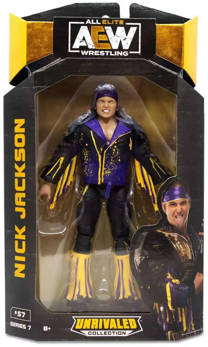 AEW All Elite Wrestling Unrivaled Collection Series 7 Nick Jackson Action Figure