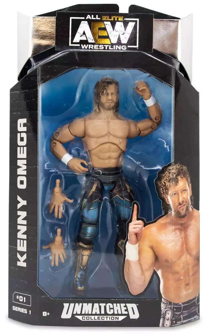  All Elite Wrestling Kenny Omega Action Figure - AEW Unmatched  Collection Figure - Series 1 : Toys & Games