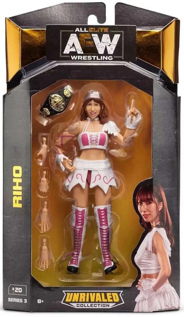 AEW All Elite Wrestling Unrivaled Collection Riho Action Figure Wicked Cool  Toys - ToyWiz