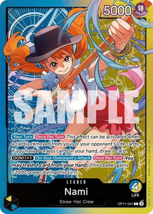 one piece card game nami leader O-Nami (CS 25-26 Event Pack Finalist Ver.) [One Piece Promotion Cards] main image 0