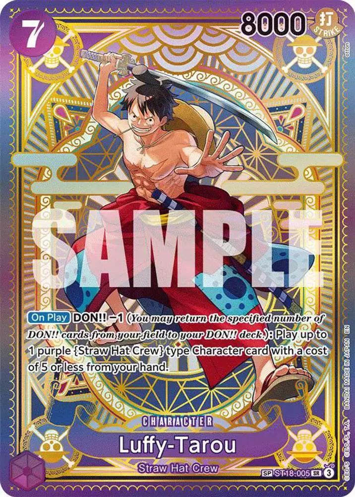 one piece a fist of divine speed rare cards ONE PIECE CARD GAME SP OP05-119 SEC Purple [OP11] Monkey D. Luffy main image 0