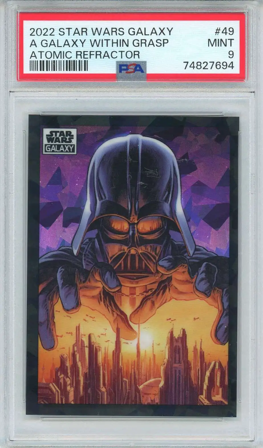 Star Wars 2022 Star Wars Galaxy Single Card Atomic Refractor 62150