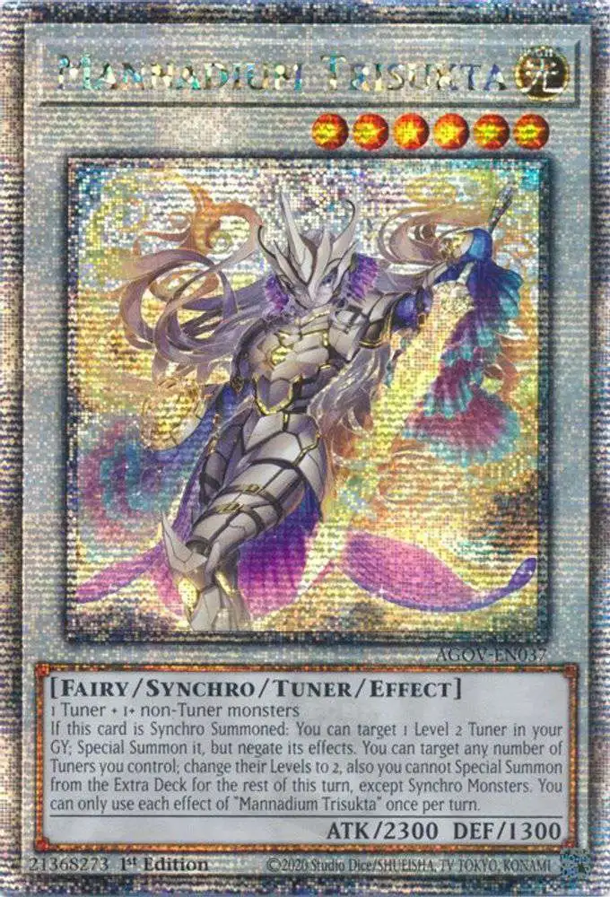 yugioh age of overlord card list YuGiOh Trading Card Game Age of Overlord Single Card Quarter Century Secret  Rare Mannadium Trisukta AGOV-EN037