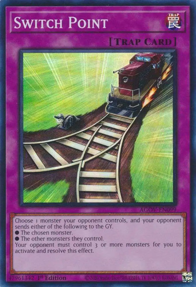 yugioh switch cards YuGiOh Trading Card Game Age of Overlord Single Card Super Rare Switch  Point AGOV-EN099