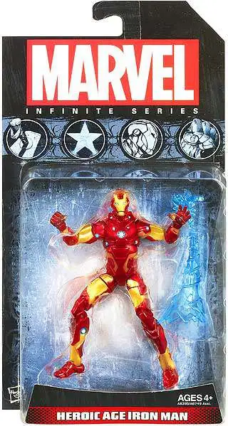 Hasbro Iron Man 3 HEROIC AGE Action Figure IRON MAN Marvel Legends 