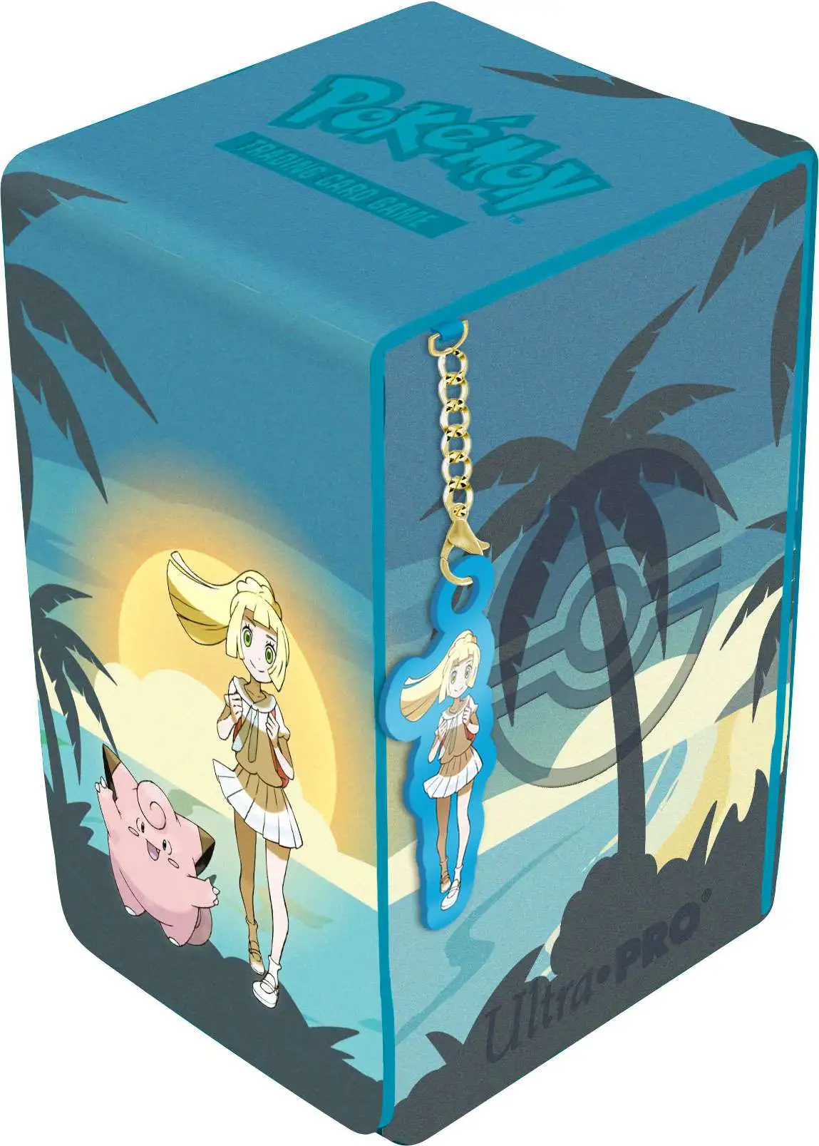 Ultra Pro Pokemon Trading Card Game Alcove Tower Lillie and Clefairy Deck Box (Pre-Order ships September)