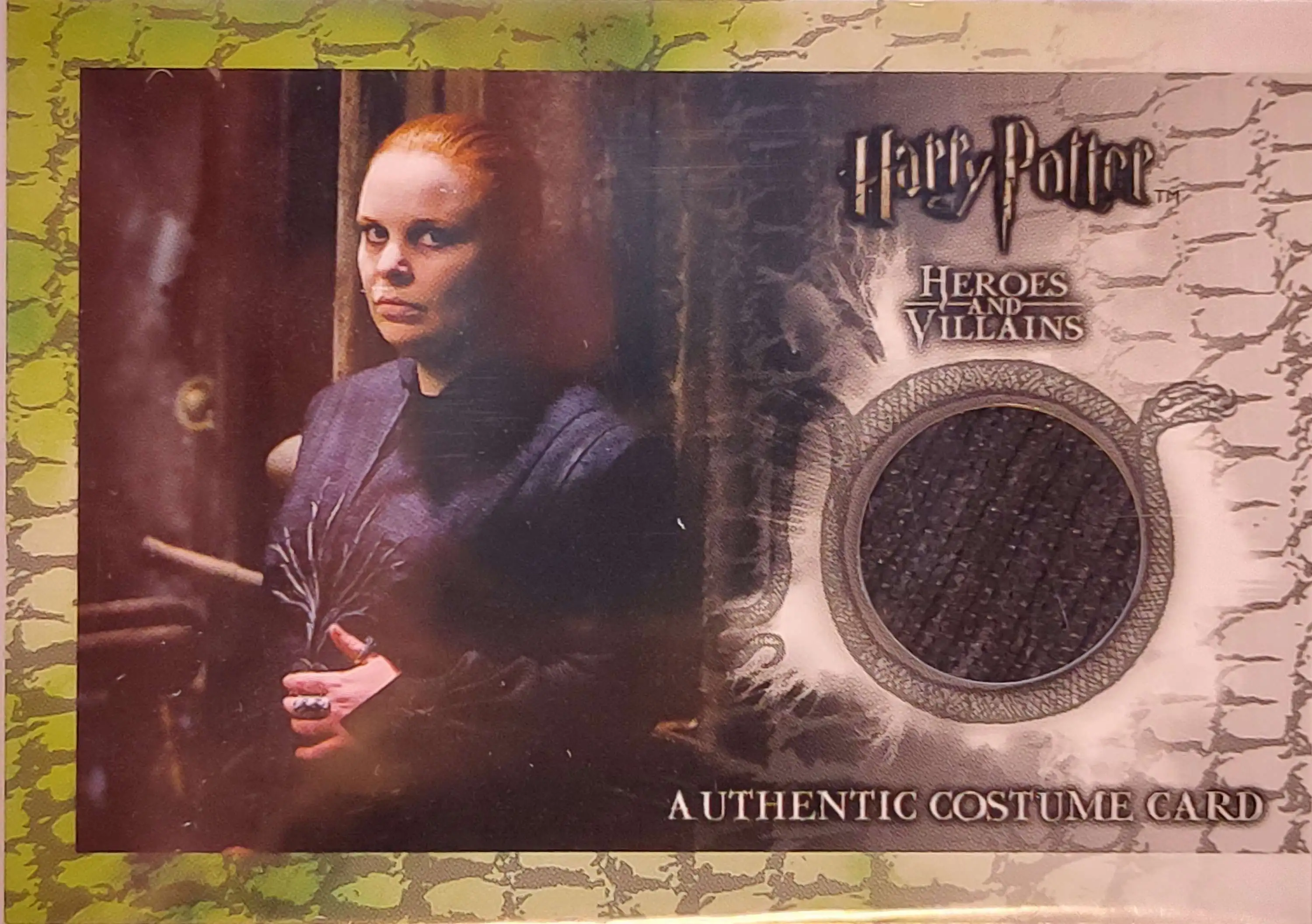 Harry Potter and the Half-Blood Prince Alecto Carrow 224/480 Authentic Costume Single Card C6