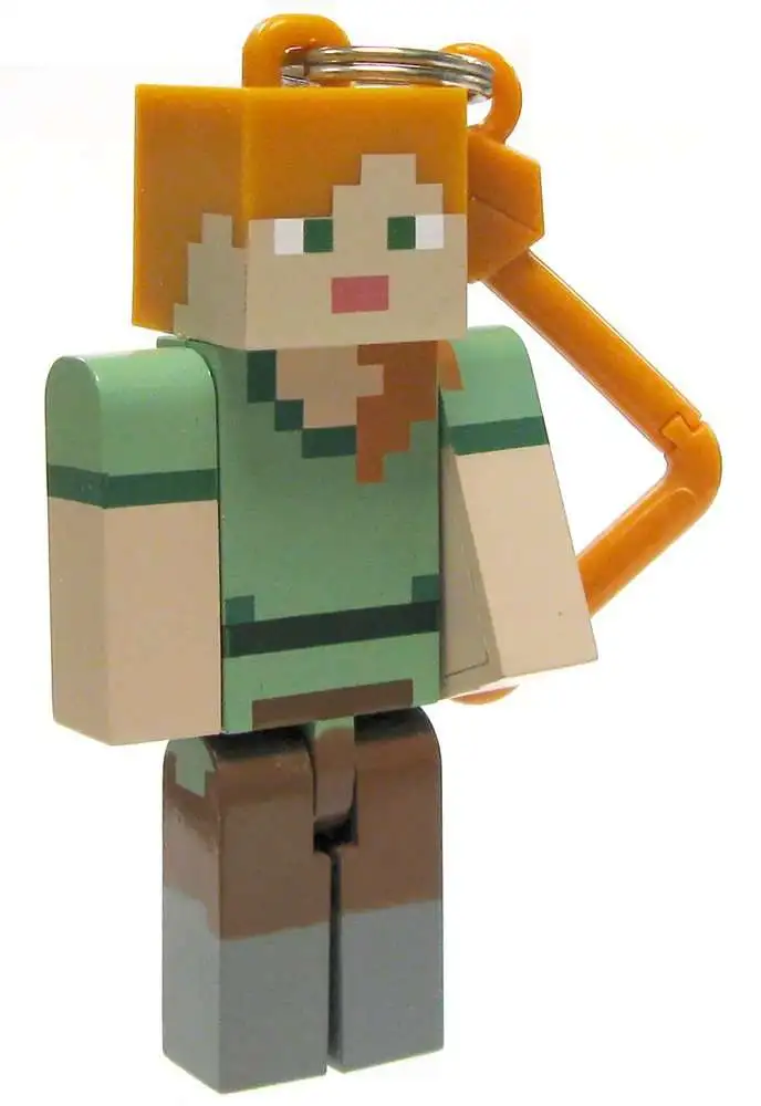 Minecraft Hangers Series 2 Alex 3-Inch Keychain [Loose]