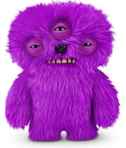 Fuggler Fart Face Series 1 Alien 9 Plush Toy Monster - ToyWiz