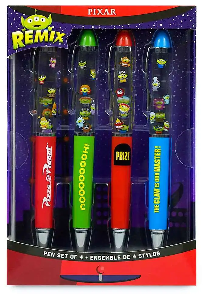 Disney / Pixar Toy Story Alien Remix Exclusive Set of 4 Pens
