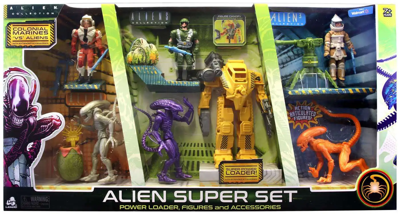 Alien Collection Colonial Marines 'VS' Aliens Alien Super Set Exclusive