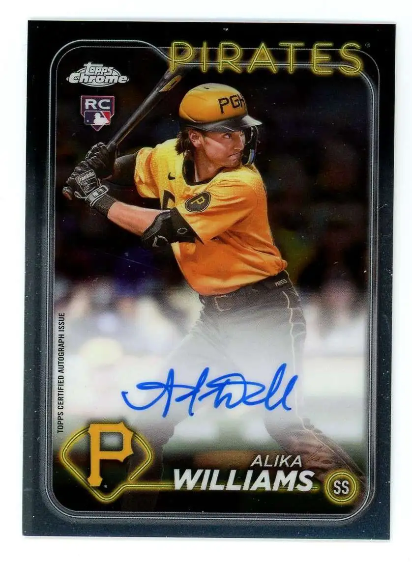 MLB 2024 Topps Chrome Baseball Alika Williams RA-AWI [Rookie Auto]