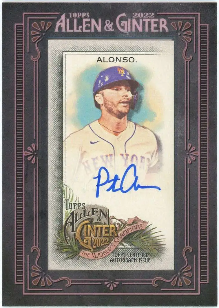 2022 Topps Allen & Ginter Relic Pete Alonso Jersey Patch New