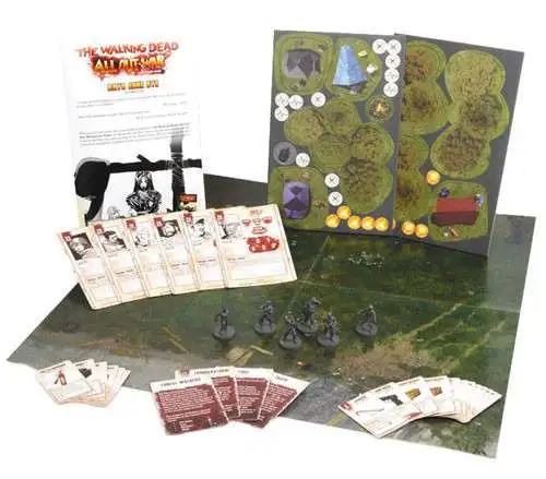The Walking Dead All Out War Miniature Game Days Gone Bye Expansion Set