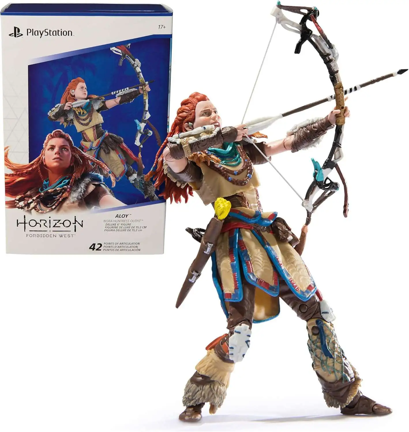Playstation Horizon Forbidden West Aloy Deluxe Action Figure [Nora Huntress Outfit]