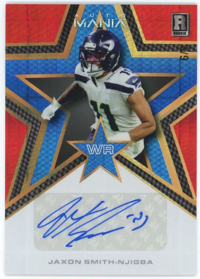 NFL 2023 Auto Mania Single Card 66 Jaxon Smith-Njigba AMS-A Rookie