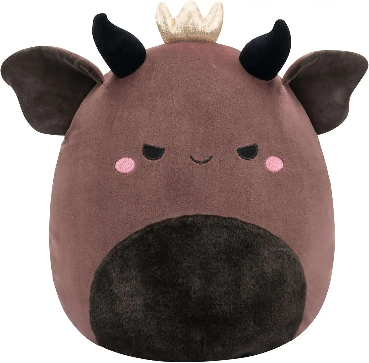 Squishmallows Ambergris Burgundy Goblin King 16-Inch Plush
