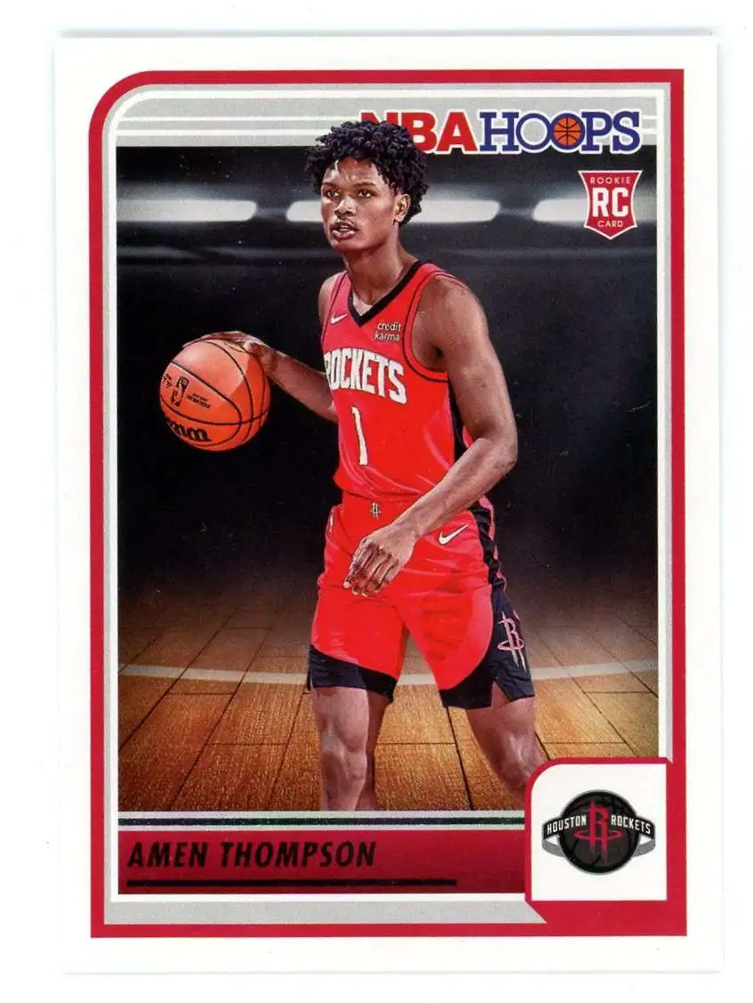 NBA 2023-24 Panini Hoops Amen Thompson #242 [Rookie]