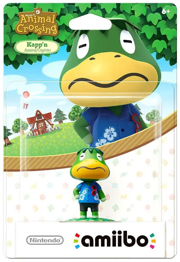 Nintendo Animal Crossing Amiibo Kapp'n Mini Figure