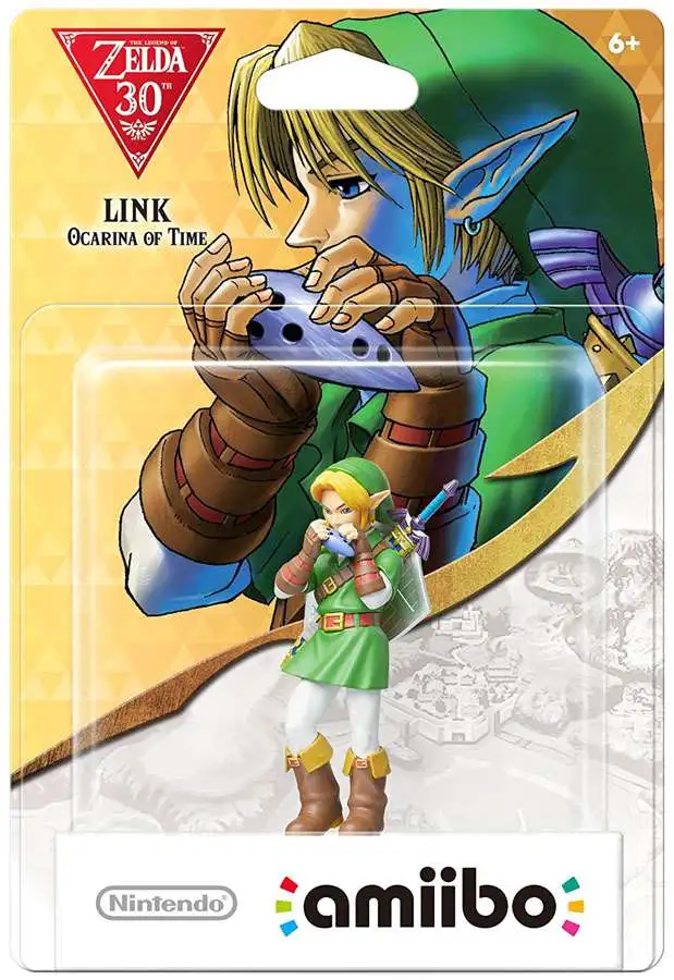 Nintendo Zelda Amiibo Link Mini Figure [Ocarina of Time]