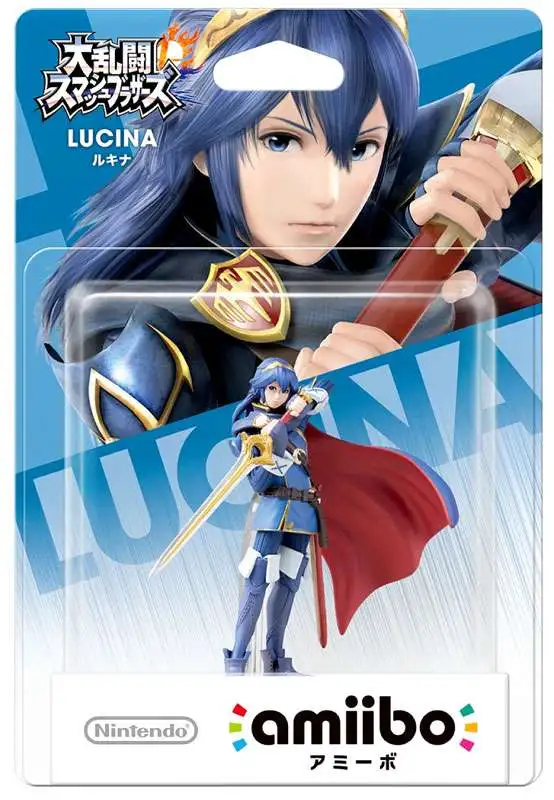 Nintendo Japanese Amiibo Lucina Mini Figure [Japanese, Damaged Package]