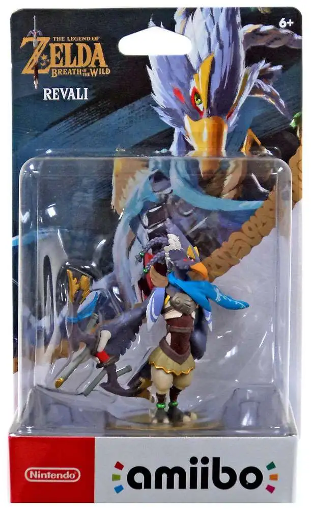 Nintendo Breath of the Wild Amiibo Revali Mini Figure