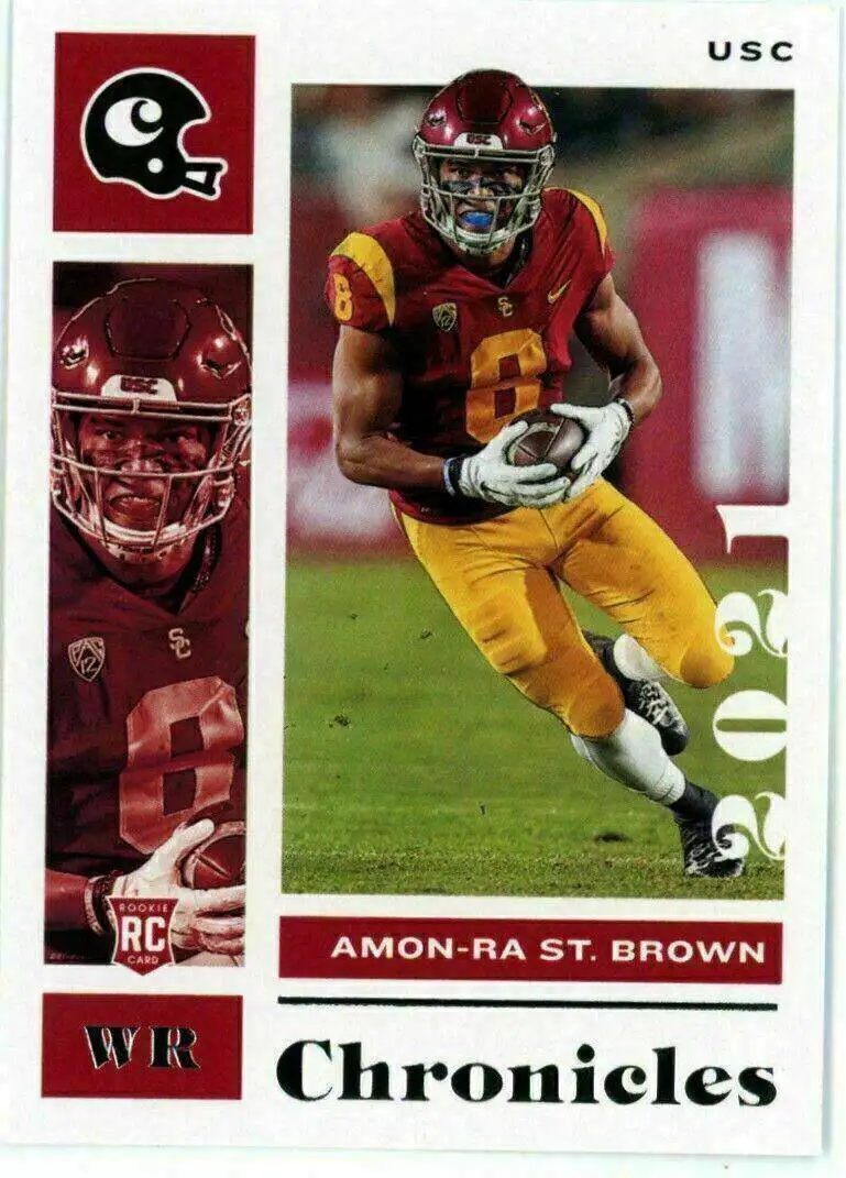 2021 Chronicles Draft Picks Amon-Ra St. Brown Rookies & Stars #324