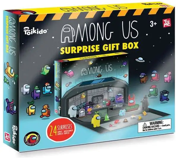 Among Us Advent Calendar Surprise Gift Box 24 Surprises YuMe Toys - ToyWiz Among Us Advent Calendar Surprise Gift Box 24 Surprises YuMe Toys - ToyWiz
