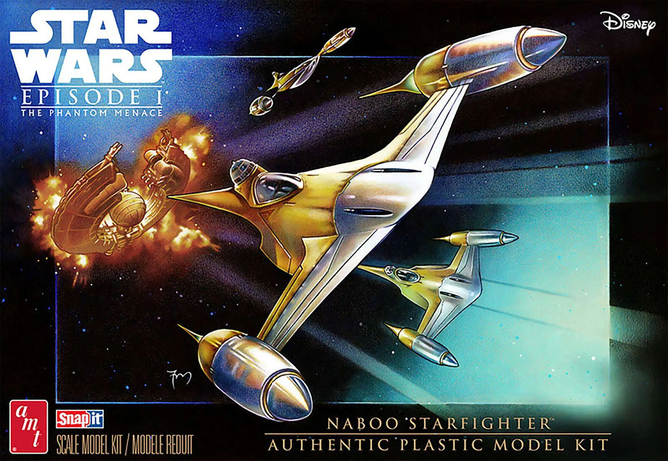 Star Wars N-1 Naboo Starfighter Model Kit