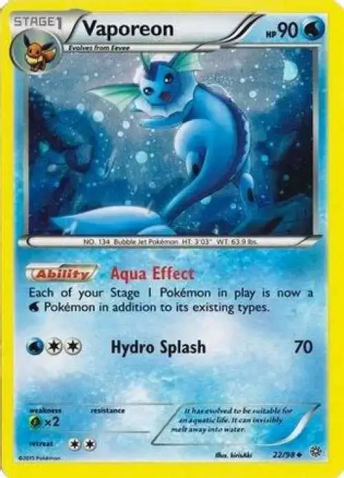 Pokemon Trading Card Game XY Ancient Origins Single Card Cosmos Holo ...