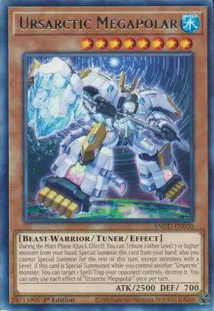 YuGiOh Ancient Guardians Rare Ursarctic Megapolar ANGU-EN030