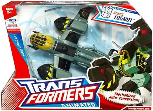 Transformers Animated Atomic Lugnut Voyager Action Figure Bomber Jet Hasbro  - ToyWiz