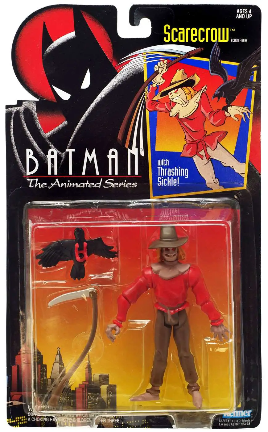 DC Batman The Animated Series Scarecrow Action Figure Kenner - ToyWiz
