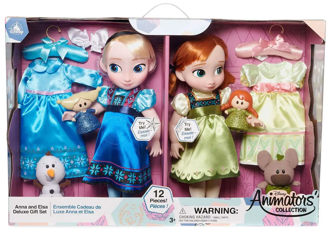 Frozen Disney Anna Toddler Doll 15 ½ Inches 