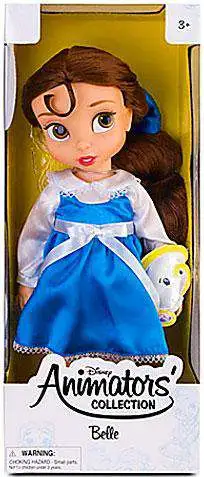 Chip Figure PVC Belle Beauty Beast Disney Princess Doll 